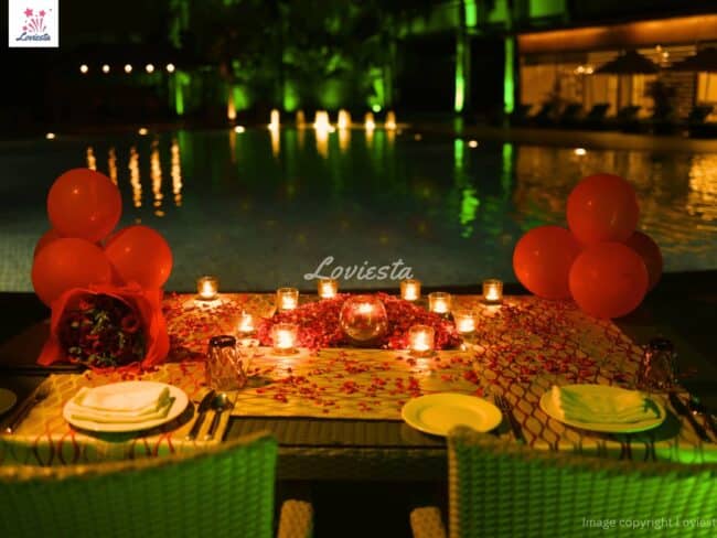 romantic dinner places in delhi